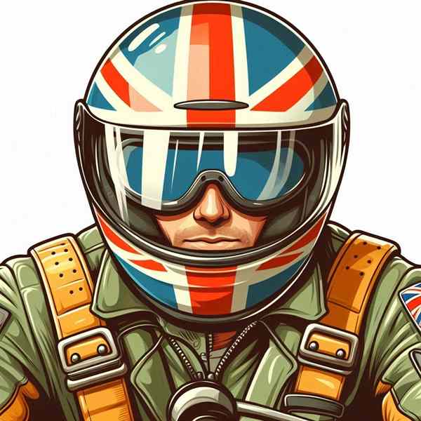 Male motorcyclist