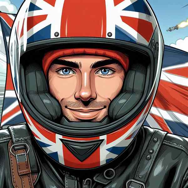 Male motorcyclist