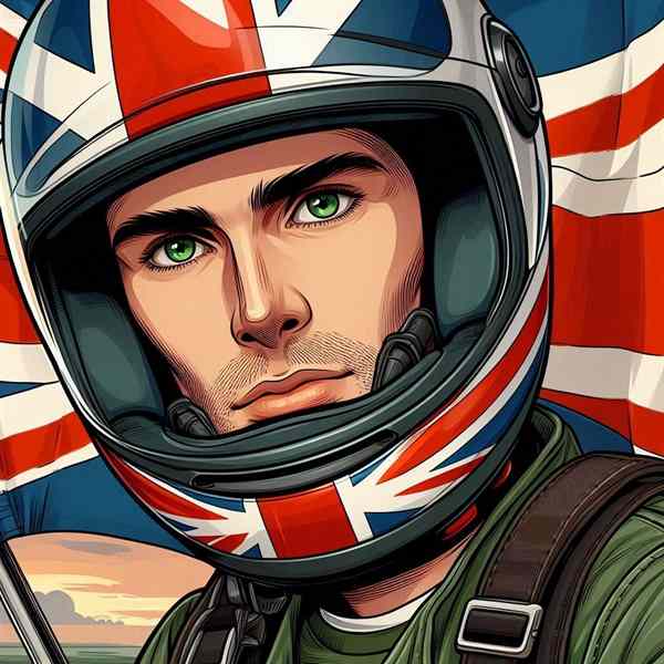Male motorcyclist